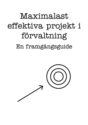 Omslag Maximalast effektiva projekt i förvaltning